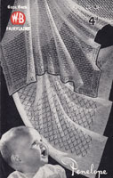 vintage baby shawl knitting patterns