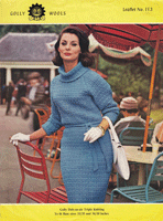 roll neck ladies dress pattern