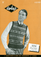 vintage mens fair isle jumper