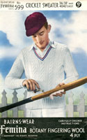 vintage cricket jumper knitting patterns