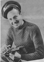 vintatge army pullover 1940 knitting patterns