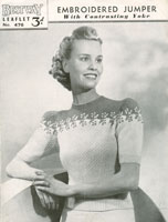 vintage ladies knitting patterns