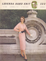 Great vintage ladies dress and bolero knitting pattern