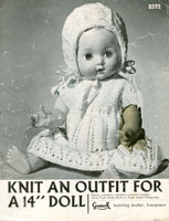 vintage doll knitting patterns