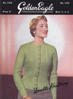 Great vintage knitting pattern for ladies cardigan