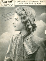 vintage ladies hat knitting patterns