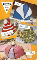 vintage knitting pattern for tea cosies