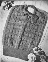 vintage blousette knitting pattern 1940s wartime