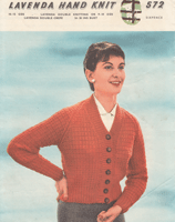 Lovely ladies cardigan knitting pattern