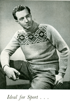 vinatge fair isle pullover