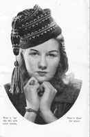 fair isle ladies hat knitting patterns