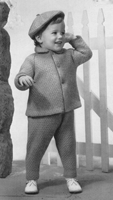 vintage baby knitting pattern pramset