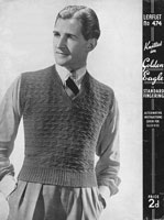 golden eagle mens knitting pattern v neck pullover