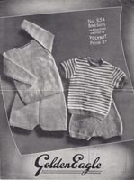 baby rompers set vintage knitting patterns