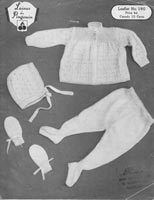 vintage baby param set 1940s