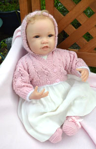 hand knitted baby clothes