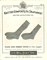 vintage sock knitting patterns