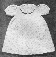 vintage 1940s layette for baby knitting pattern