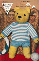 vintage knitting pattern for toys