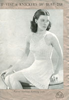 vintage knitting pattern for ladies underwear