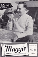 vintage aran knitting pattern for mens jumper