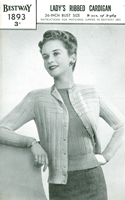 vintage ladies knitting pattern