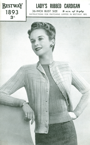 Vintage Ladies knitting patterns available from Fab40s.co.uk