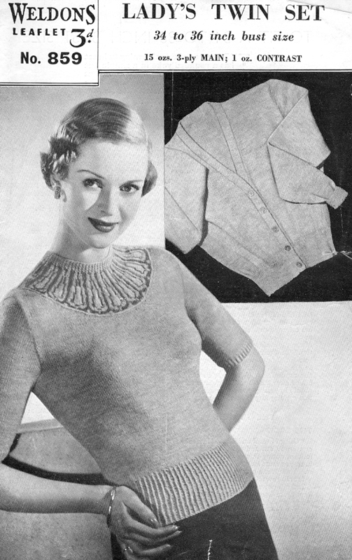 VintFab40s Ladies Knitting Patterns from Fab40s.co.uk