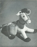 vintage toy knitting pattern