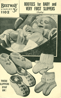 vintage babies knitting pattern