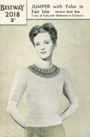 ladies fair isle knitting patterns