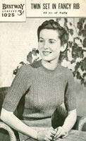 vintage ladies knitting patterns