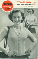 vintage ladies knitting patterns