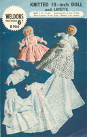 vintage doll knitting patterns