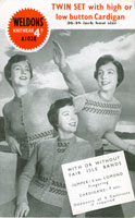 vintage fair isle knitting pattern