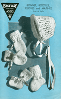 vintage collectable baby knitting pattern