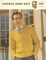 Great vintage men's cable jumper
