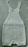 vintage sun suit knitting pattern