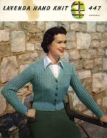 Cardigan knitting pattern