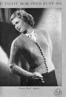 Vintage Ladies knitting patterns from the Retro Knitting Company