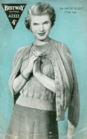 vintage ladies knitting pattern